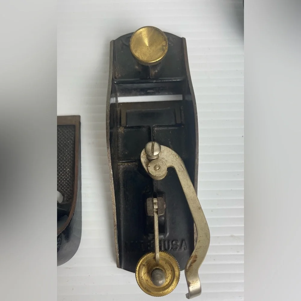 Fine Antique STANLEY No. 9-1/4 Mouth Block wood Plane - Picture 12 of 16